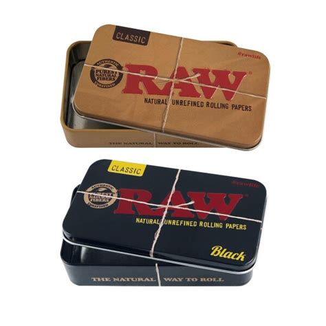 raw metal tin box|RAW Metal Tin Box .